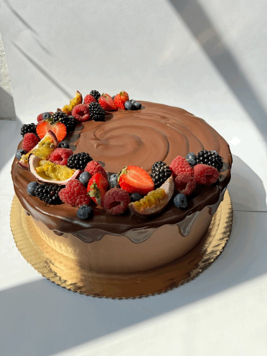 Bezlaktózová torta vanilkovo-čokoládová – klasik L