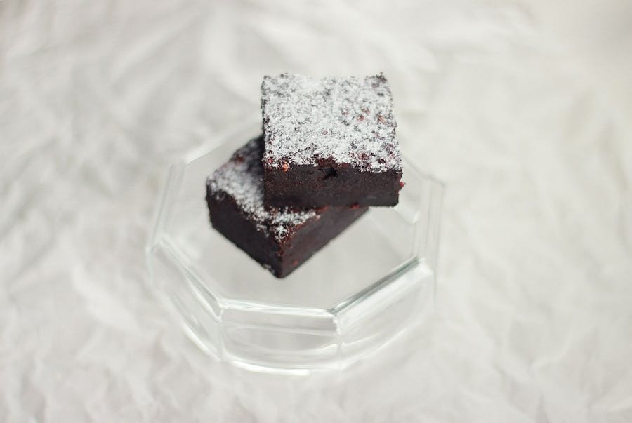 Brownie s ovocím mini