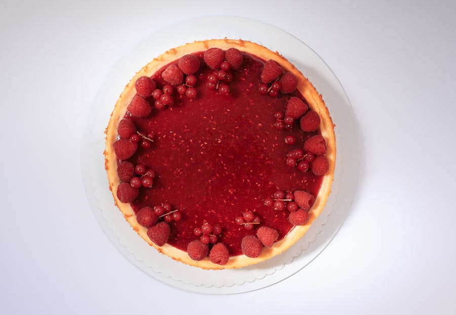 Cheesecake vanilkovo-malinový