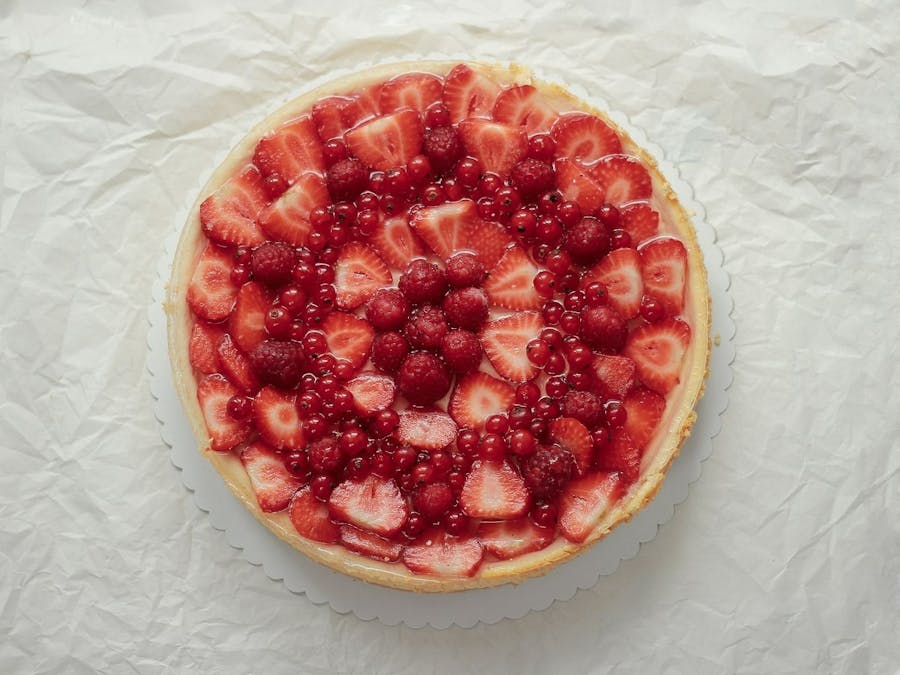 Cheesecake vanilkový s čerstvým ovocím