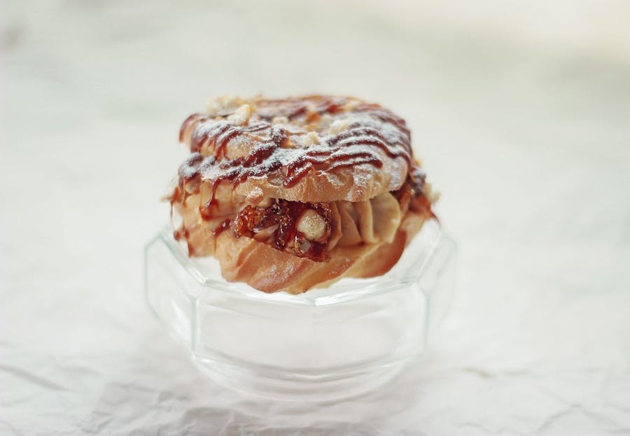Paris-Brest lieskový oriešok a karamel
