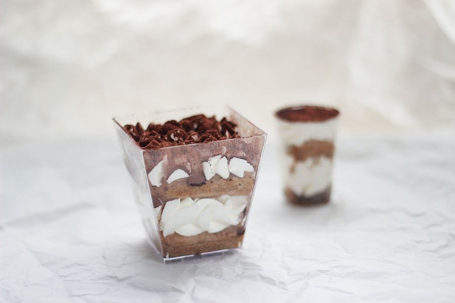 Tiramisu v poháriku